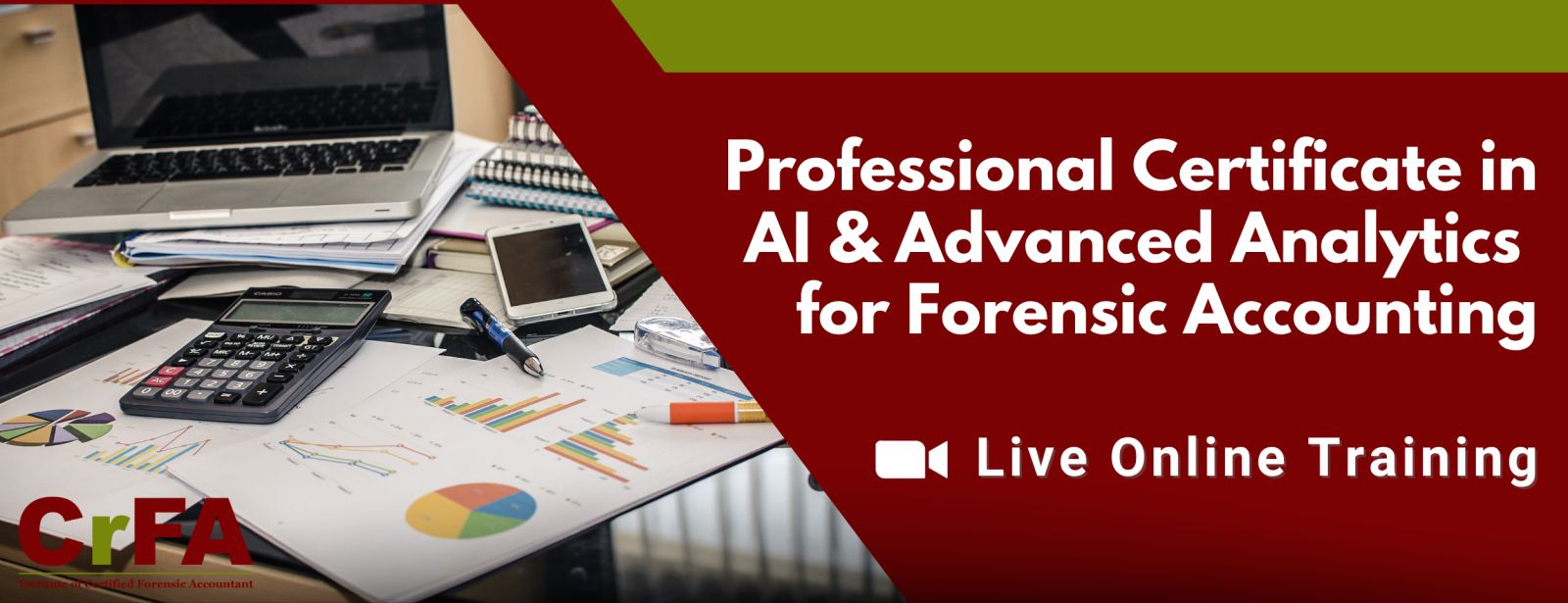 Professional Certificate in AI & Advanced Analytics for Forensic Accounting