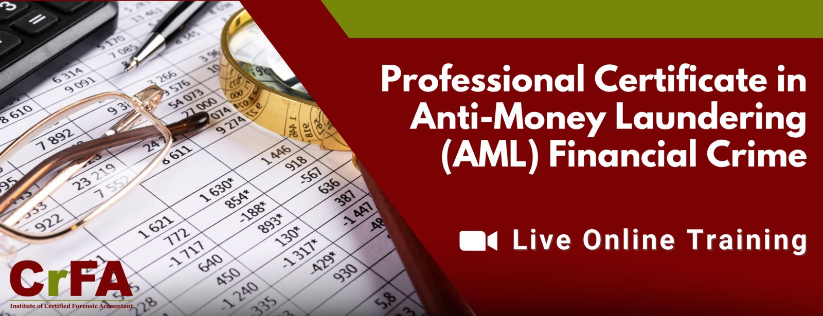 Professional Certificate in Anti-Money Laundering (AML) & Financial Crime